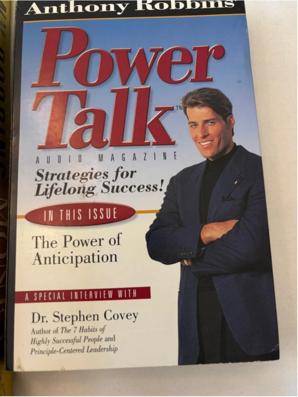 Tony Robbins Money Master The Game Book & Power Talk Audio Set Black Gold #E103